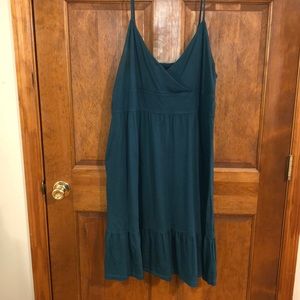 GAP Dark Teal Tank Top Dress